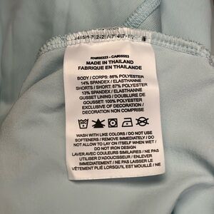 Light Blue Nike Dri-FIT tennis skirt